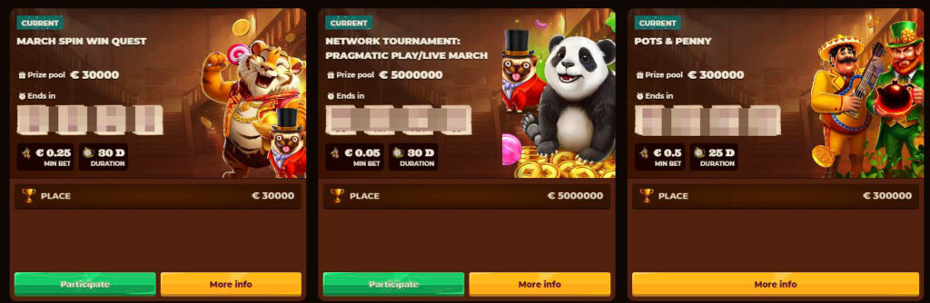 all tournaments