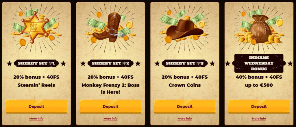 sheriff set smokace casino